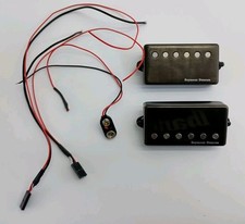 Seymour Duncan Jeff Loomis Blackouts 6 cordas conjunto de pescoço ponte ativo preto, usado comprar usado  Enviando para Brazil