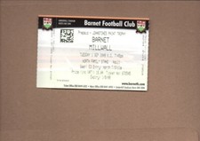 Used ticket barnet for sale  LONDON