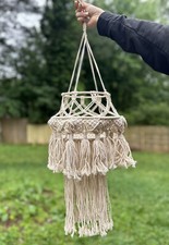 Macrame lamp shade for sale  Roswell