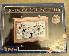 Schachuhr massivholzrahmen ara gebraucht kaufen  Plattling