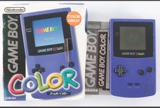Sistema portátil Nintendo Game Boy Color Grape com caixa original do Japão! comprar usado  Enviando para Brazil