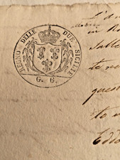 Manoscritto antico atto usato  Spadafora