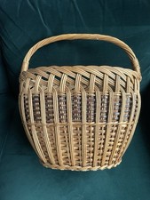 Wicker shopping basket for sale  YORK