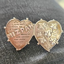 Beautiful silver mizpah for sale  FARNBOROUGH