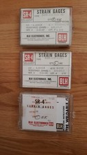 Strain gages BLH, SR-4 (15 medidores no total)., usado comprar usado  Enviando para Brazil
