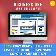 Business template auktionsvorl gebraucht kaufen  Hamburg