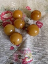 Vintage butterscotch buttons for sale  DOVER