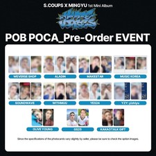 [CONJUNTO] CARTÃO FOTOGRÁFICO POB S.COUPS X MINGYU 1º Mini Álbum [HYPE VIBES], usado comprar usado  Enviando para Brazil