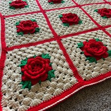 granny square blanket for sale  Spokane