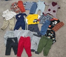 Usado, Pacote de roupas para bebês meninos tamanho 12, 12 a 18 meses Carter's Gymboree Baby Gap 26 peças comprar usado  Enviando para Brazil