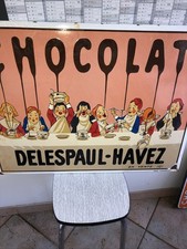 Plaque émaillée chocolat d'occasion  Saint-Germer-de-Fly