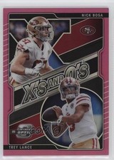 2021 Contenders Optic Xs and Os Pink Prizm /75 Nick Bosa Trey Lance Rookie RC comprar usado  Enviando para Brazil
