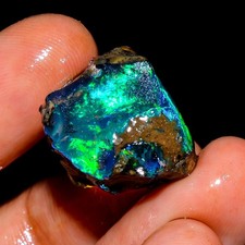 Opala etíope natural Welo Fire extravagante óleo pedra preciosa bruta 20 quilates 19X17 mm comprar usado  Enviando para Brazil