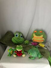 Lot plush frog d'occasion  Expédié en Belgium