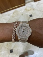 gold bangle rose open back for sale  Los Angeles