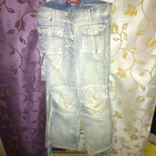 Ausgefallene jeanshose hinguck gebraucht kaufen  Gelsenkirchen