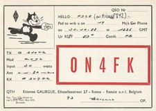 Q94 qsl card d'occasion  Expédié en Belgium