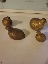 Vintage brass quail for sale  Ogallala