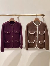 Jaquetas femininas Sandro gola redonda quatro bolsos  comprar usado  Enviando para Brazil