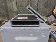 Rack flightcase black for sale  BIGGLESWADE