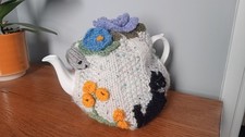 knitted cat tea cosy for sale knitted cat tea cosy for sale  LEICESTER