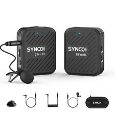Microfone sem fio SYNCO G1(A1)Pro com estojo de carregamento microfone Lav para gravação de câmera, usado comprar usado  Enviando para Brazil