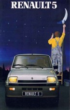 Catalogue brochure Renault 5 1981/1982  France comprar usado  Enviando para Brazil