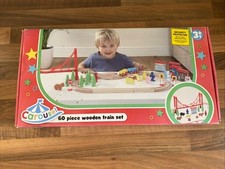 Carousel wooden train for sale  CAMBRIDGE
