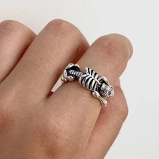 Edler skelett ring gebraucht kaufen  Bad Marienberg-Umland