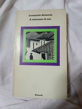 Libro leonardo sciascia usato  San Martino Dall Argine