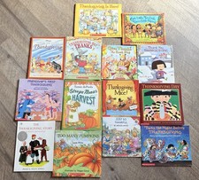 Lot of 14 Children’s Picture Books Thanksgiving Themed Softcover comprar usado Lot of 14 Children’s Picture Books Thanksgiving Themed Softcover comprar usado  Enviando para Brazil