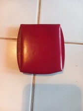 Poudrier rouge vintage d'occasion  Noisy-le-Grand