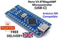 Placa Nano V3 ATmega328P CH340 USB-C (não soldada), usado comprar usado  Enviando para Brazil