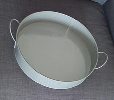Tablett rund griffen gebraucht kaufen  Bottrop