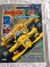Official indycar programme for sale  DERBY