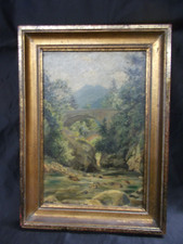 Ancienne peinture hst d'occasion  Crouy