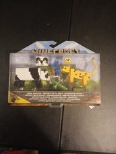 Usado, Pacote de bonecos Minecraft Jungle Dwellers | Panda Parrot Leopard | + aplicativo gratuito! Novo na caixa comprar usado  Enviando para Brazil