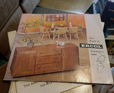 Ercol vintage brochures for sale  GREAT YARMOUTH