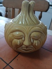 Onion face ceramic for sale  KING'S LYNN