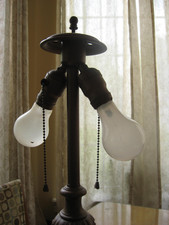 Slag glass lamp for sale  Fleming Island