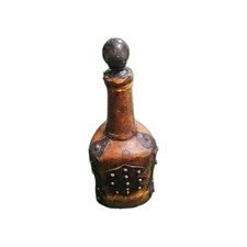 Leather wrapped decanter for sale  Scotrun