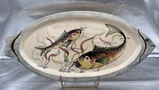 Plat poisson vintage d'occasion  Royan