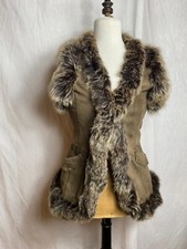 Veste manche fourrure d'occasion  Boulogne-Billancourt