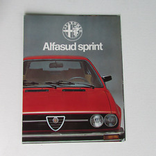 Alfa romeo sprint for sale  LONDON