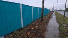 Steel site hoarding for sale  PRESTON
