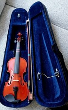 Violino e arco infantis eMedia tamanho 1/8 para iniciantes com estojo  comprar usado  Enviando para Brazil