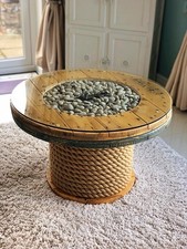 Rustic cable drum for sale  NEWTON ABBOT