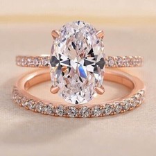 Oval cut moissanite for sale  Jamaica