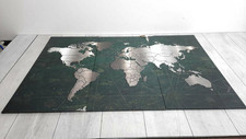 Obraz Mapa świata Runa Art 109031C 120 x 80 cm na sprzedaż  PL