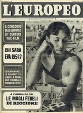 Europeo 1951 riccione usato  Italia